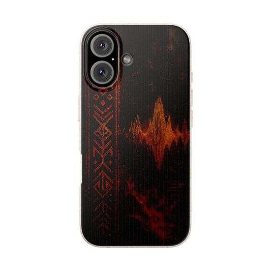 Tribal Pulse • Apple iPhone 16 Eco-Friendly Phone Case
