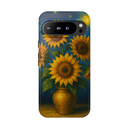 Sunflower Nights • Google Pixel 9 • MagSafe® Tough Case