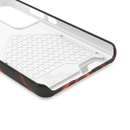 Molten Glyph • Samsung Galaxy S22 • MagSafe® Tough Case with Card Holder