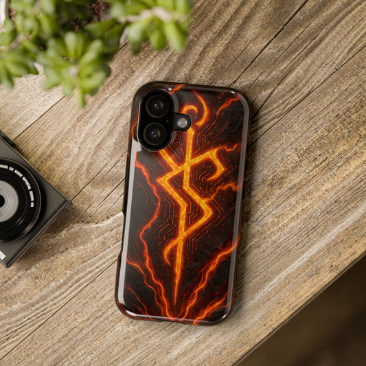 Molten Glyph • Apple iPhone 17 Pro • MagSafe® Tough Case