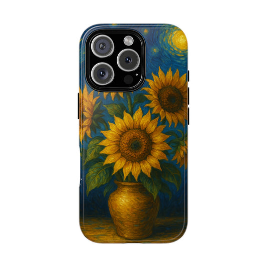 Sunflower Nights • Apple iPhone 16 Pro • MagSafe® Tough Case