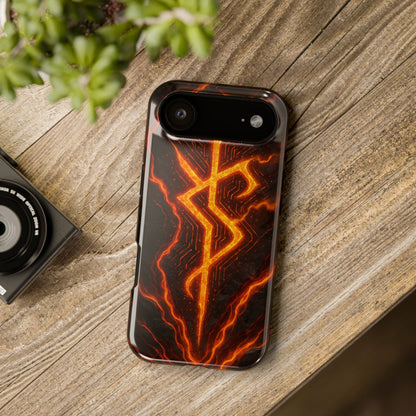Molten Glyph • Apple iPhone 17 Pro • MagSafe® Tough Case