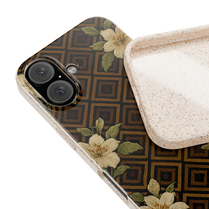 Velvet Bloom • Apple iPhone 16 Eco-Friendly Phone Case