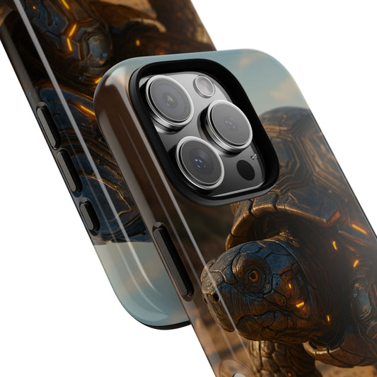 Chrome Shell • Apple iPhone 16 • MagSafe® Tough Case