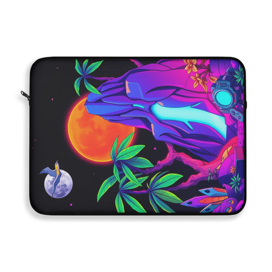 Lunar Paradise • Single Zipper Laptop Sleeve