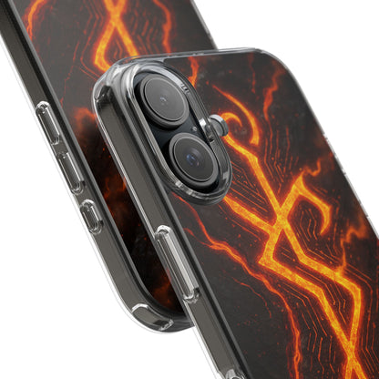 Molten Glyph • Apple iPhone 16 • Clear Case
