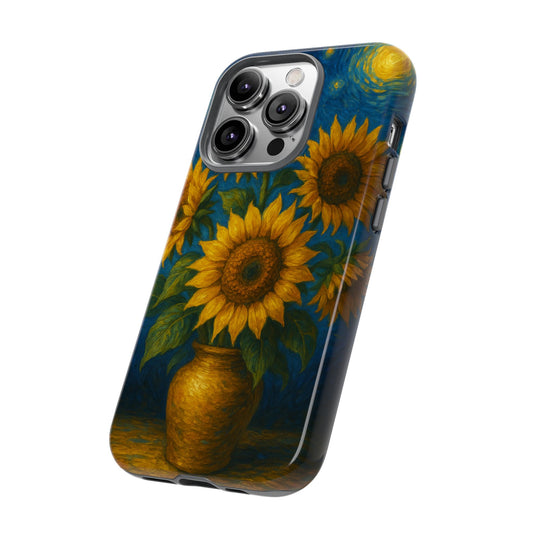 Sunflower Nights • Apple iPhone 14 • MagSafe® Tough Case