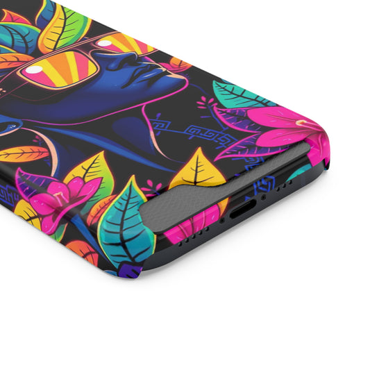 Neon Punk • Apple iPhone 13 • MagSafe® Tough Case with Card Holder