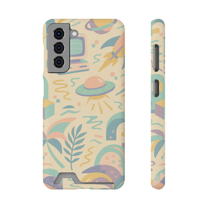 Galactic Whimsy • Samsung Galaxy S21 • MagSafe® Tough Case with Card Holder