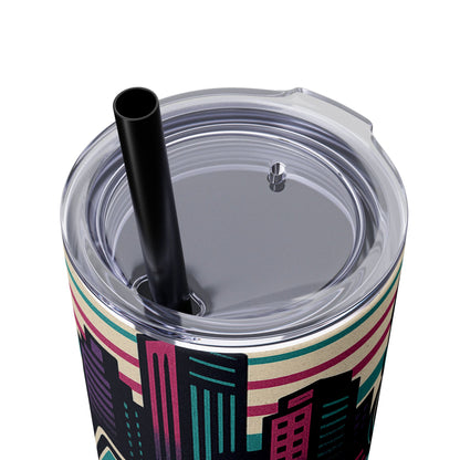Retro Beats • Skinny Tumbler 20 Oz