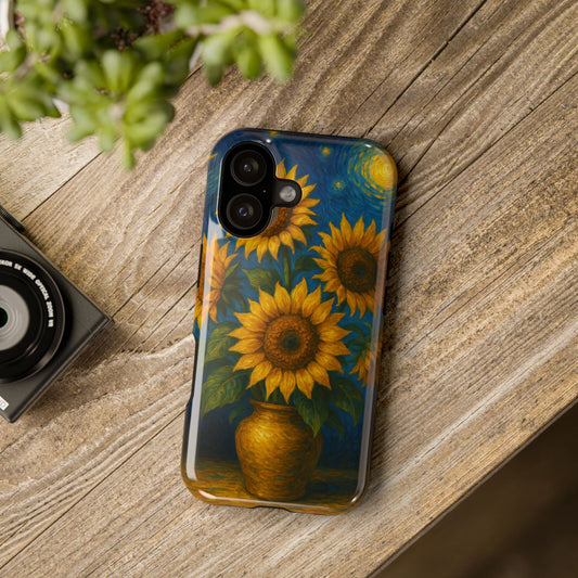 Sunflower Nights • Apple iPhone 17 Pro • MagSafe® Tough Case