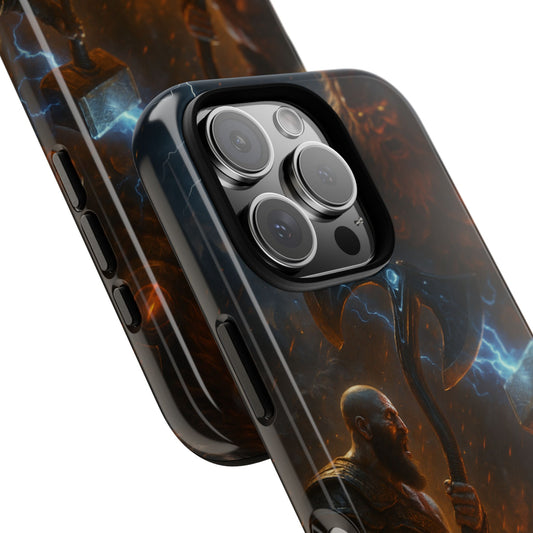 Boss Battles • God of War • Apple iPhone 16 • MagSafe® Tough Case