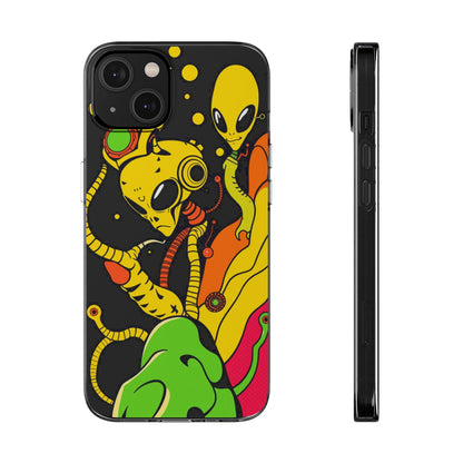 Tentacle Takeover • Apple iPhone 14 • Flexi Clear Case