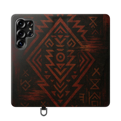 Tribal Glitch • Samsung Galaxy S25 Flip Case