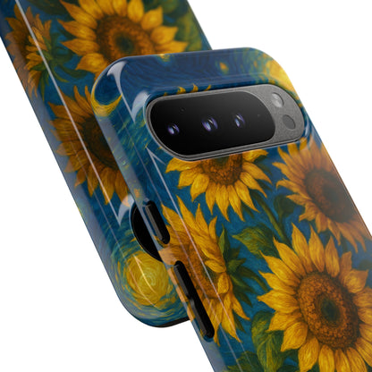 Sunflower Nights • Google Pixel 9 • MagSafe® Tough Case
