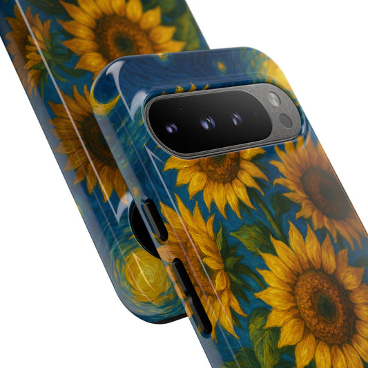 Sunflower Nights • Google Pixel 9 • MagSafe® Tough Case