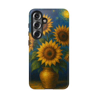 Sunflower Nights • Samsung Galaxy S25 • MagSafe® Tough Case