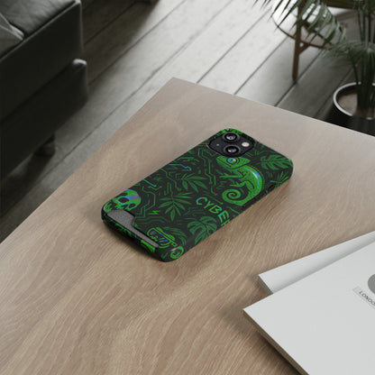 Digital Jungle • Apple iPhone 13 • MagSafe® Tough Case with Card Holder