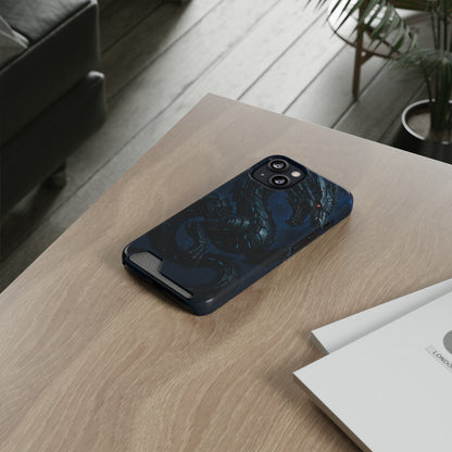 Cyber Fury • Apple iPhone 13 • MagSafe® Tough Case with Card Holder