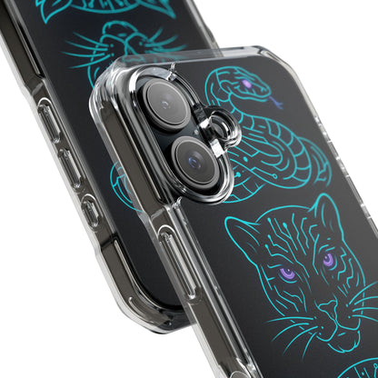 Mystic Midnight • Apple iPhone 16 • MagSafe® Clear Case