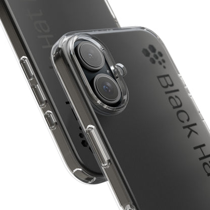 Black Hat Pixels • Apple iPhone 16 • Clear Case