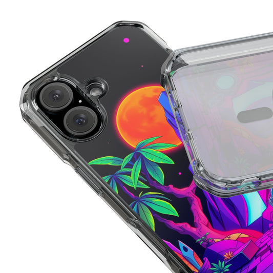 Lunar Paradise • Apple iPhone 16 • MagSafe® Clear Case