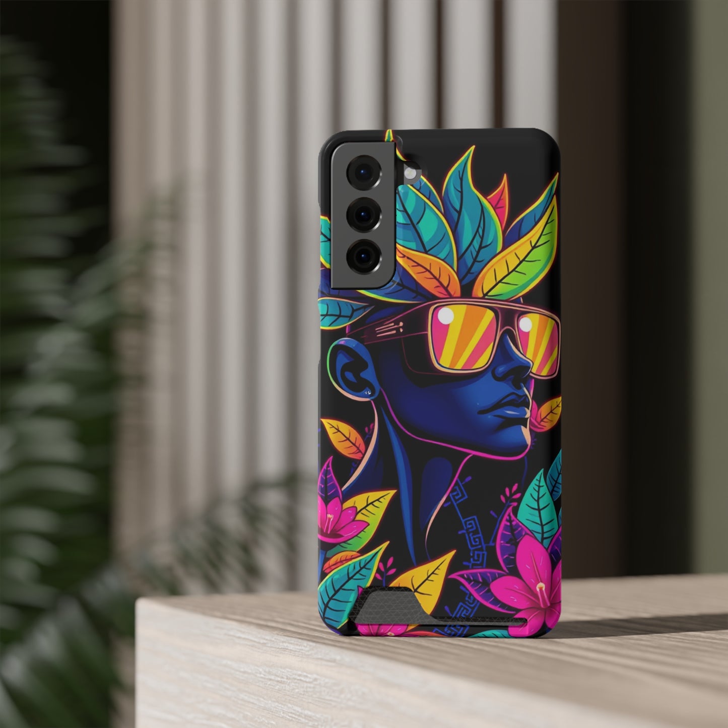 Neon Punk • Samsung Galaxy S21 • MagSafe® Tough Case with Card Holder