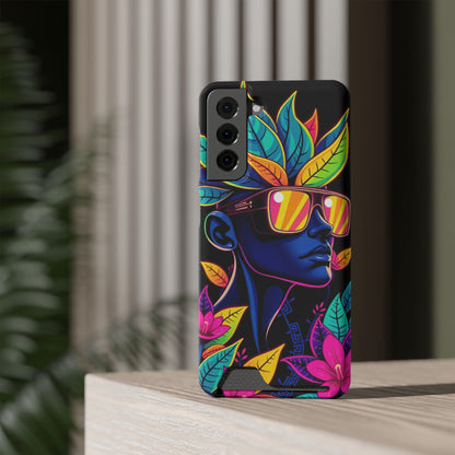 Neon Punk • Samsung Galaxy S21 • MagSafe® Tough Case with Card Holder