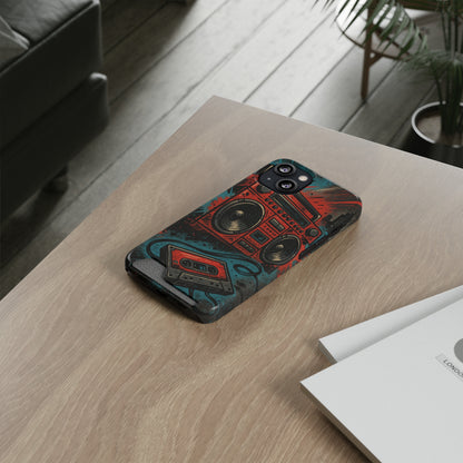 Old Skool • Apple iPhone 13 • MagSafe® Tough Case with Card Holder