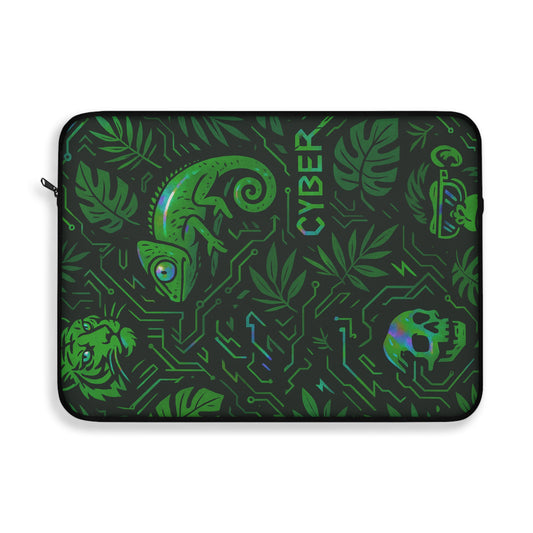 Digital Jungle • Single Zipper Laptop Sleeve