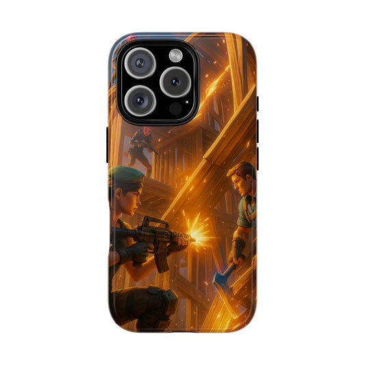 Build Fight • Fortnite • Apple iPhone 16 • MagSafe® Tough Case