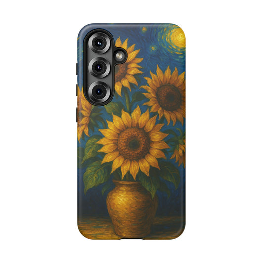 Sunflower Nights • Samsung Galaxy S25 • MagSafe® Tough Case
