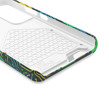Cyber Tropics • Samsung Galaxy S22 • MagSafe® Tough Case with Card Holder