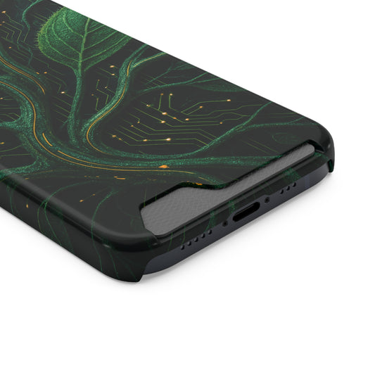Circuit Tree • Apple iPhone 13 • MagSafe® Tough Case with Card Holder