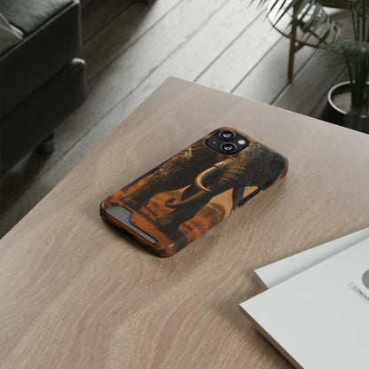 Silicone Stampede • Apple iPhone 13 • MagSafe® Tough Case with Card Holder