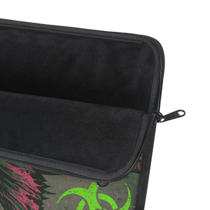Biohazard Ballerina • Single Zipper Laptop Sleeve