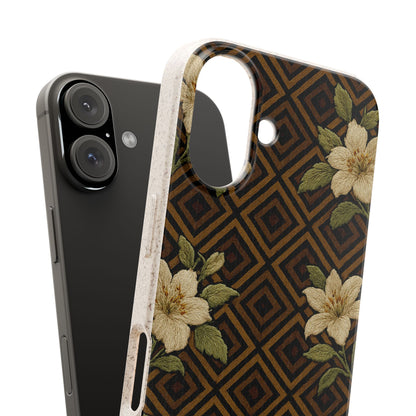 Velvet Bloom • Apple iPhone 16 Eco-Friendly Phone Case