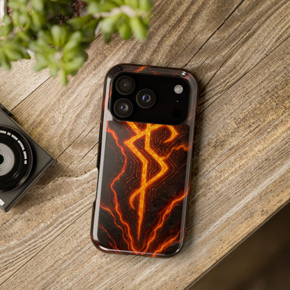Molten Glyph • Apple iPhone 17 Pro • MagSafe® Tough Case