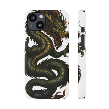 Coiled Fury • Apple iPhone 13 • MagSafe® Tough Case with Card Holder