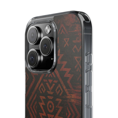 Tribal Glitch • Apple iPhone 16 • Clear Case